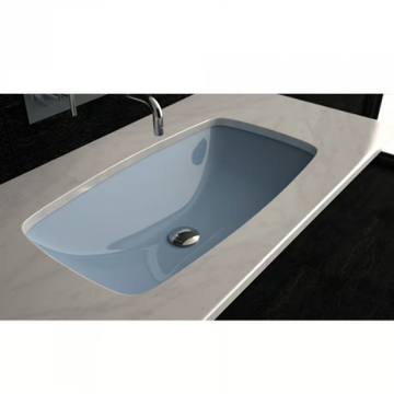 OPEN - Undermount rectangular washbasin by Glass Design - view 3
